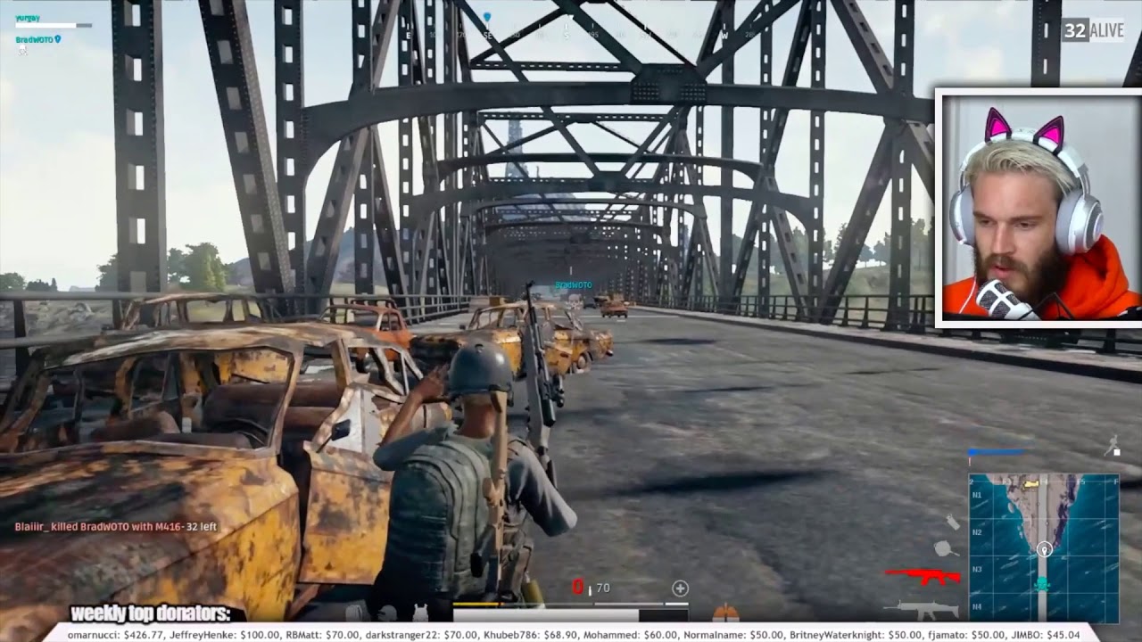 pewdiepie bridge incident