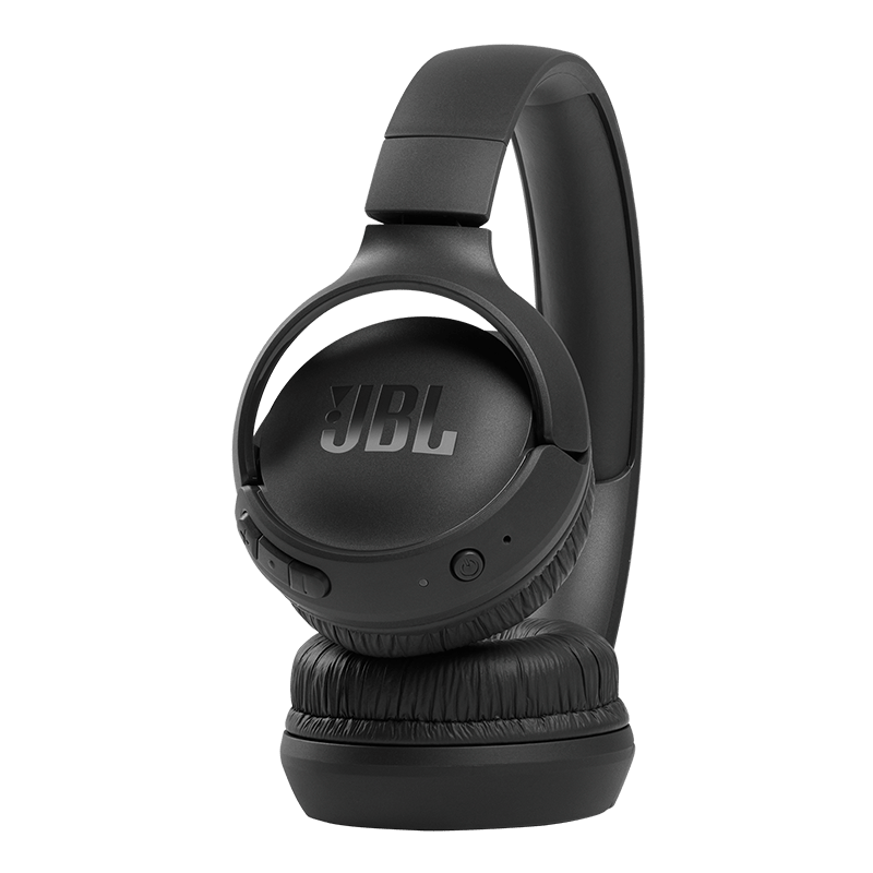 jbl tune 510bt wireless on-ear bluetooth headphones - black