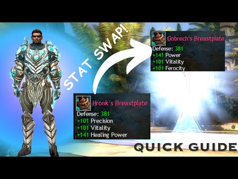 gw2 how to change ascended stats