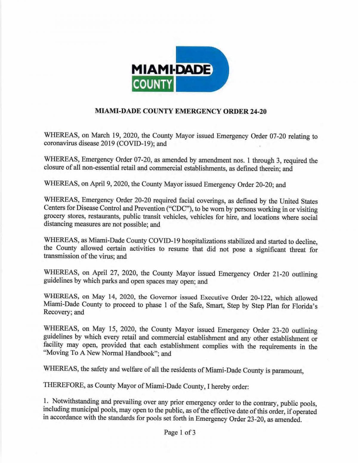 miami dade ordinances