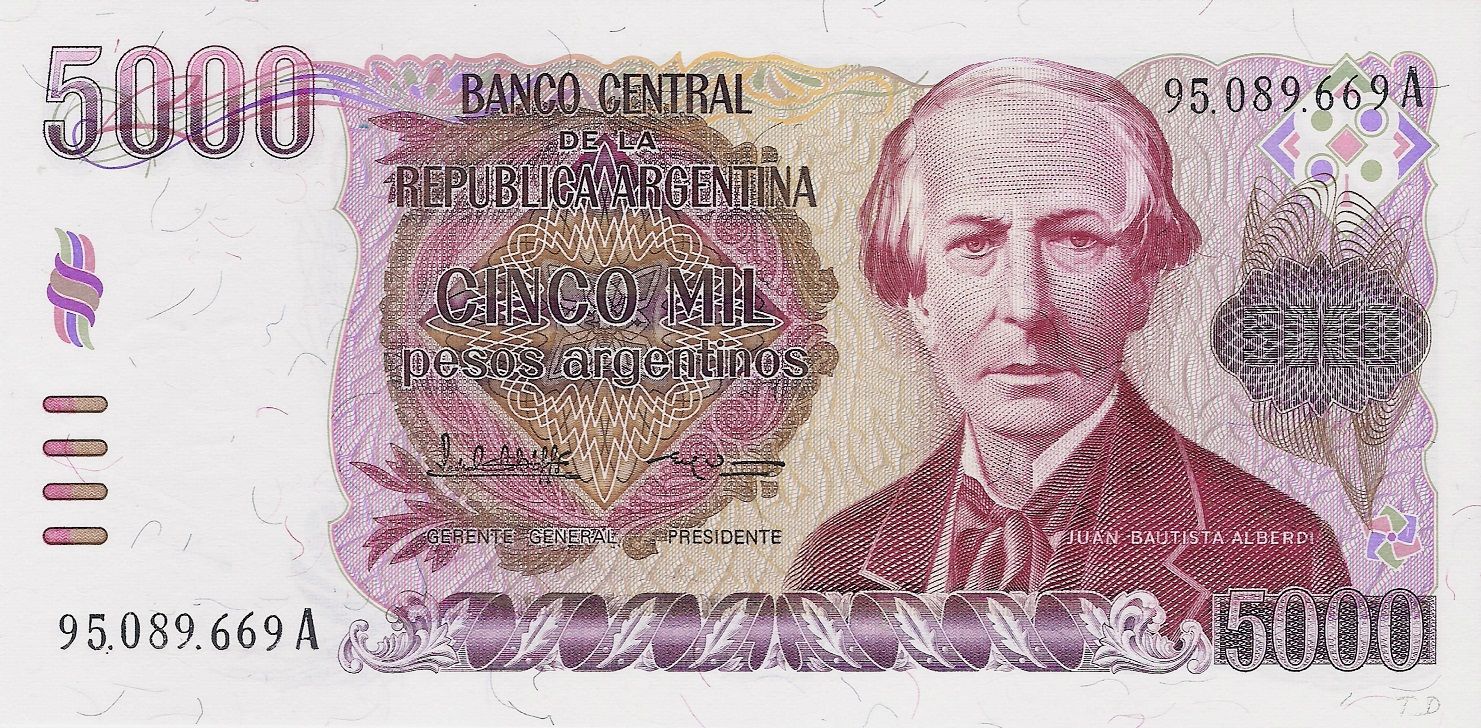 5000 argentine pesos to dollars