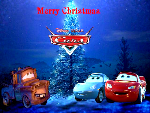 rayo mcqueen navidad