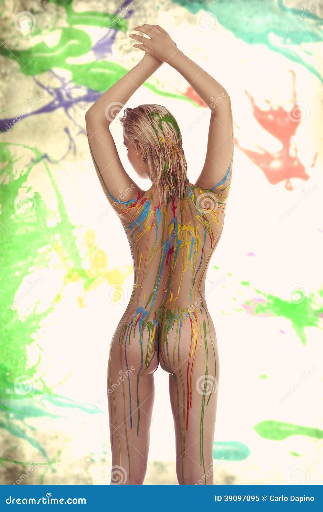 body paint nude