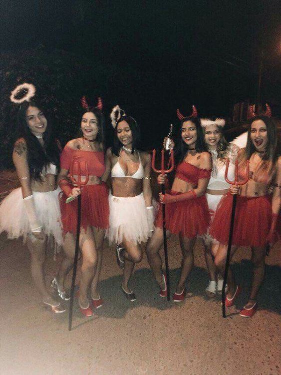 scary group halloween costumes