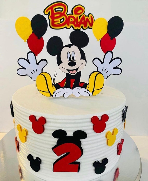 mickey cake topper