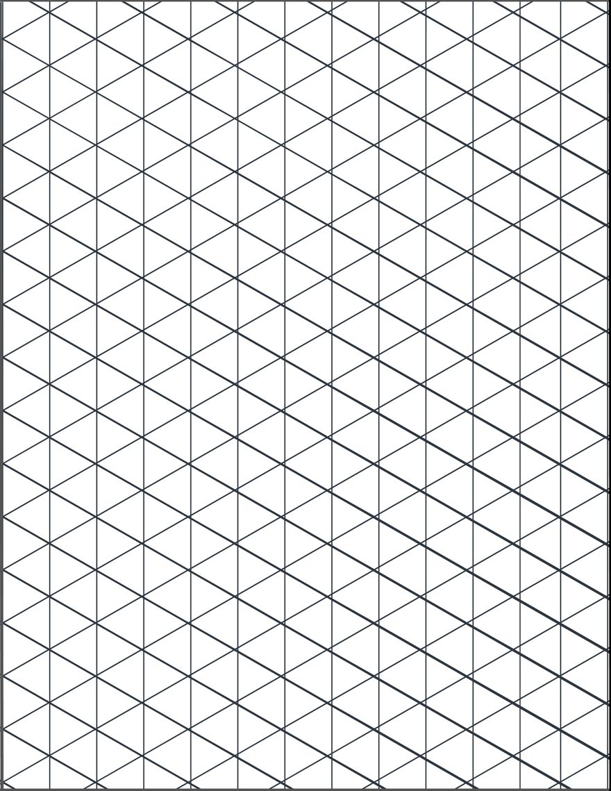 isometric graphing paper