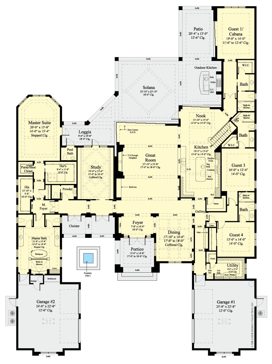 modern mansion plans