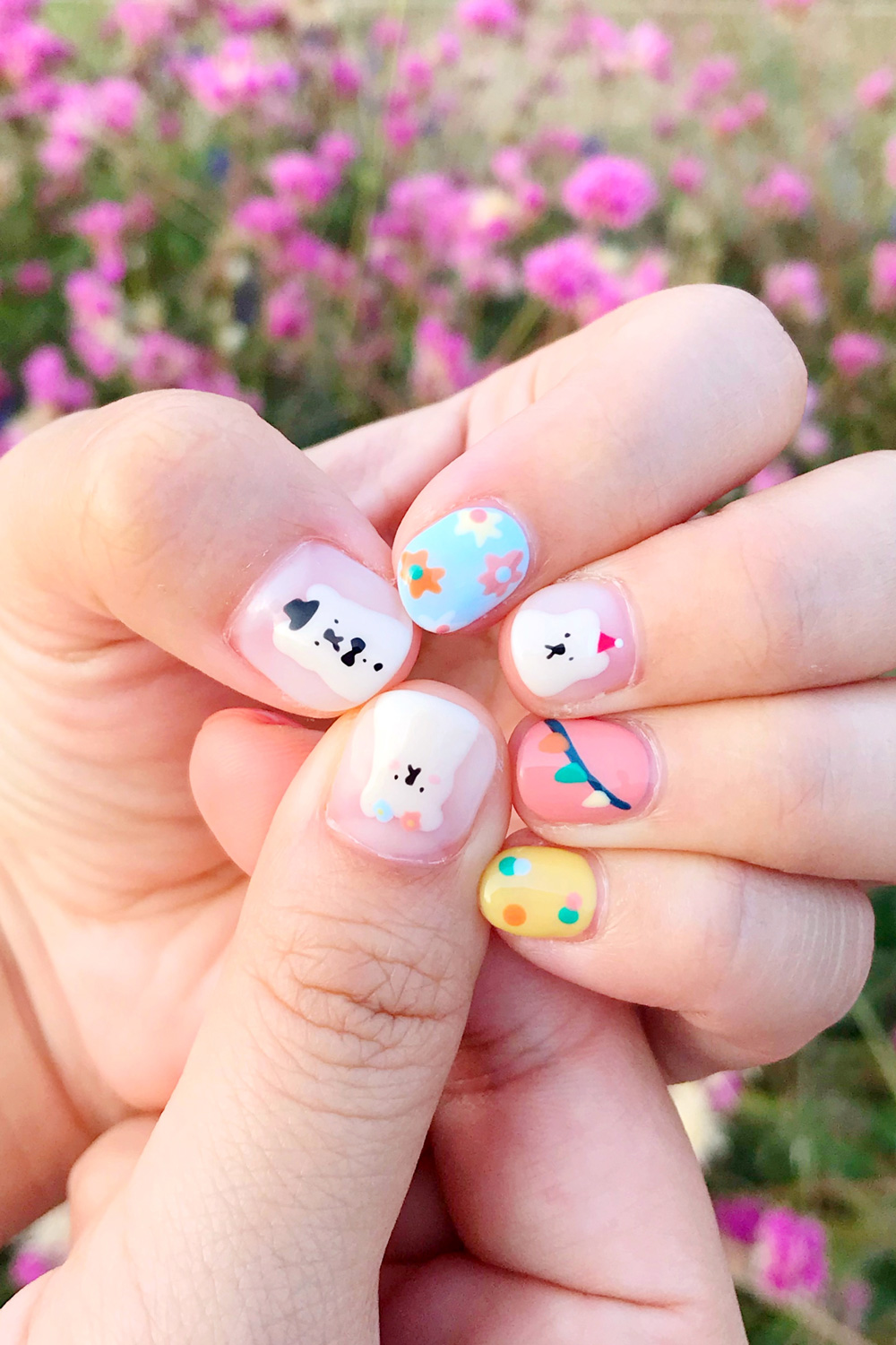 imagenes de gelish para niñas