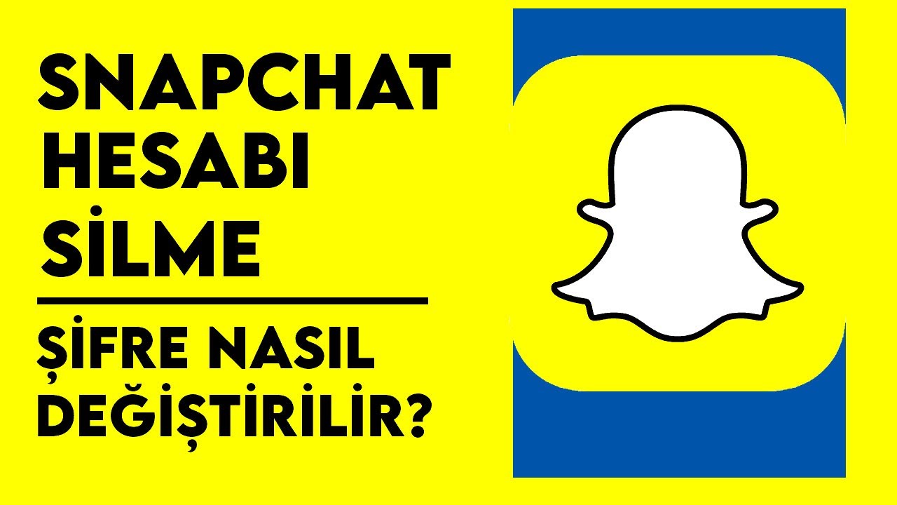 snapchat hesabı geri alma