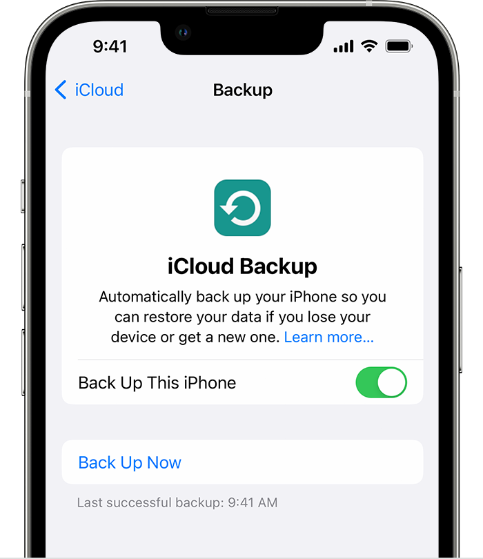 icloud backup iphone