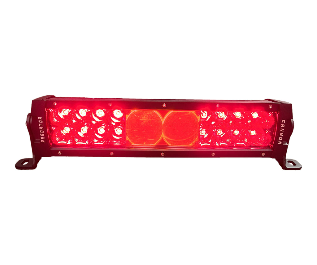 red led light bar for hunting