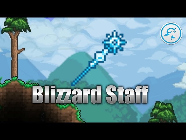 terraria blizzard staff