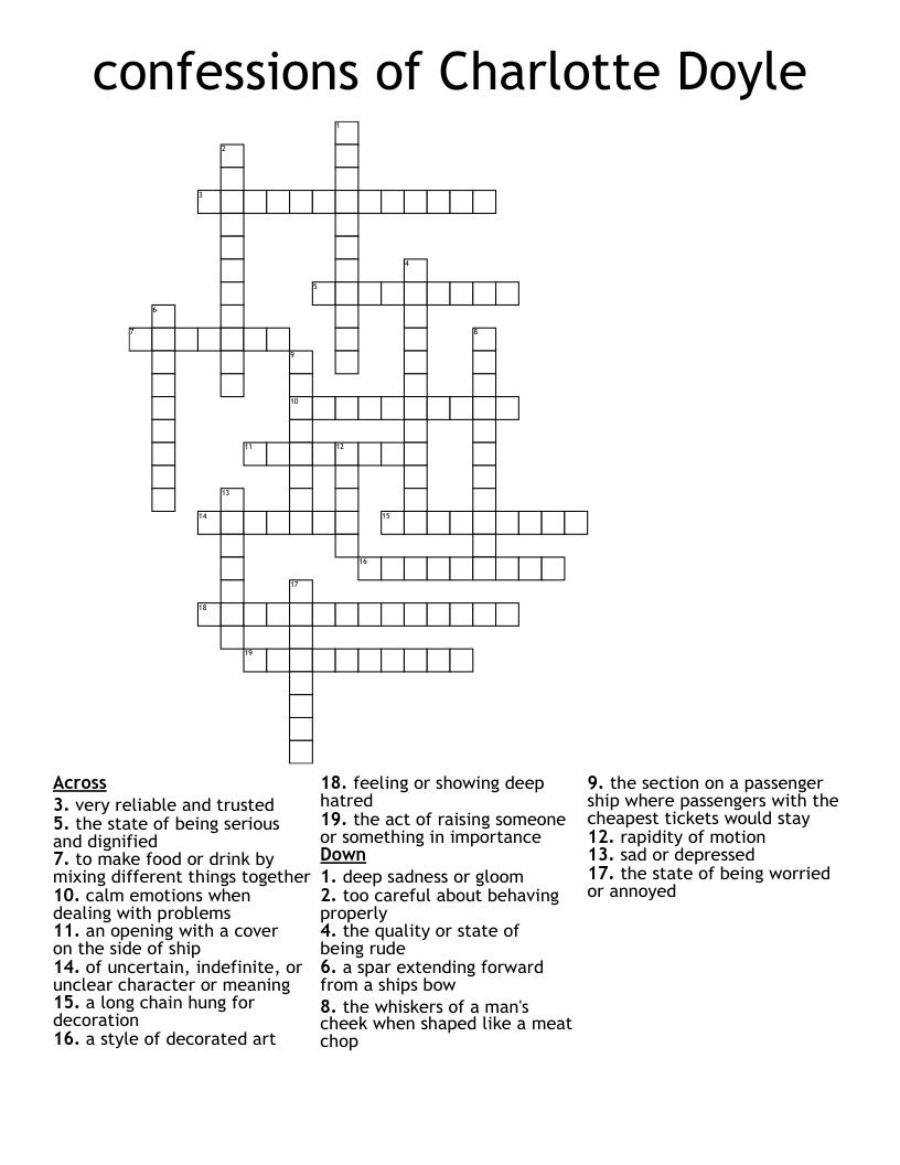 deep hatred crossword