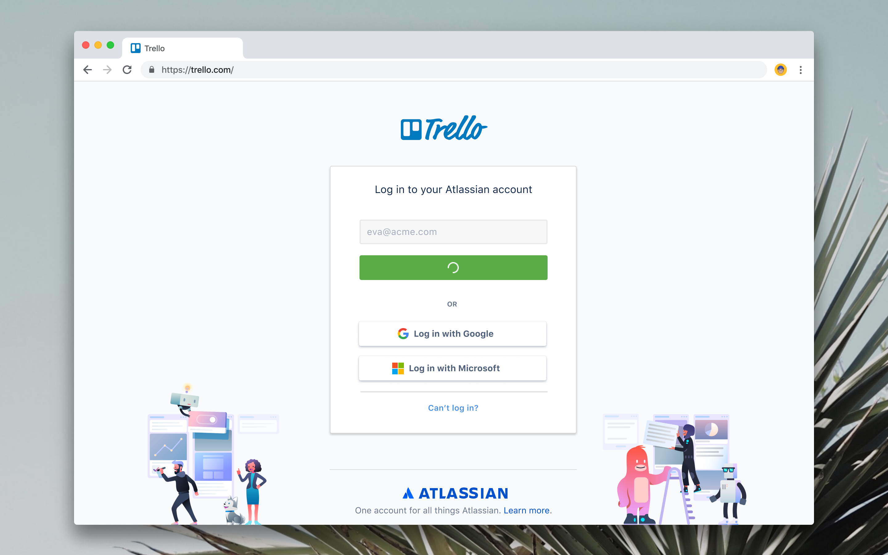 trello log in