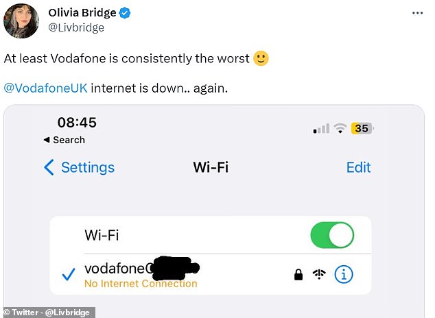 vodafone wifi down