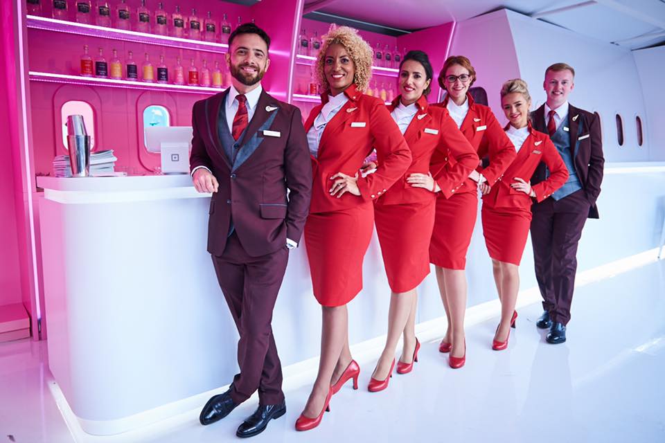 virgin atlantic air hostess salary