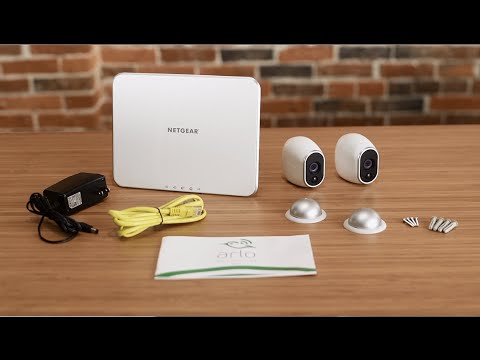 how to connect arlo camera