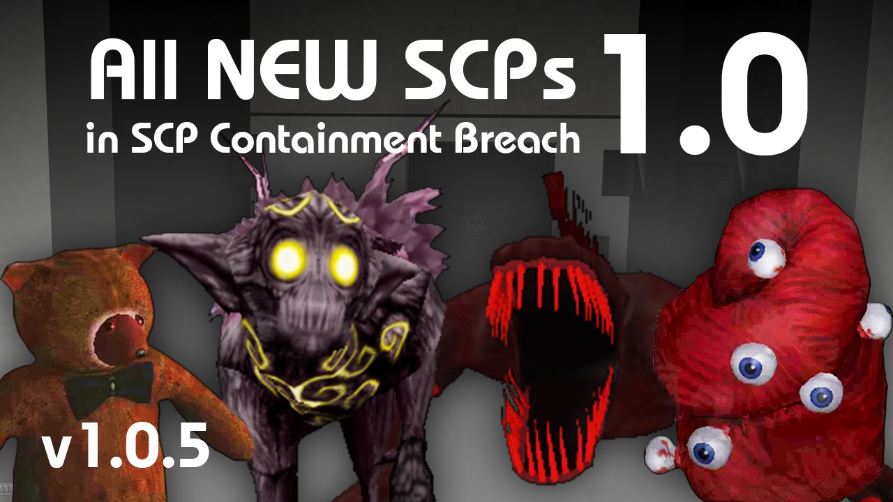 scp containment breach scps