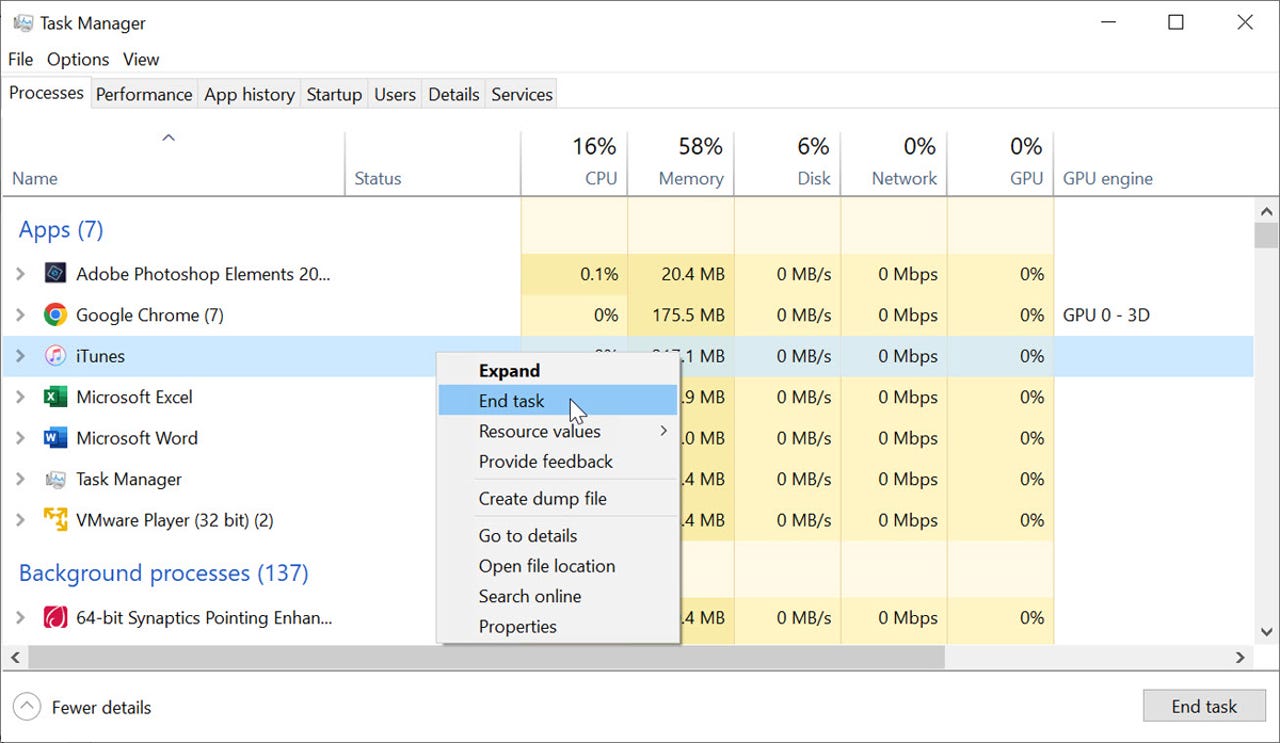 force quit on windows