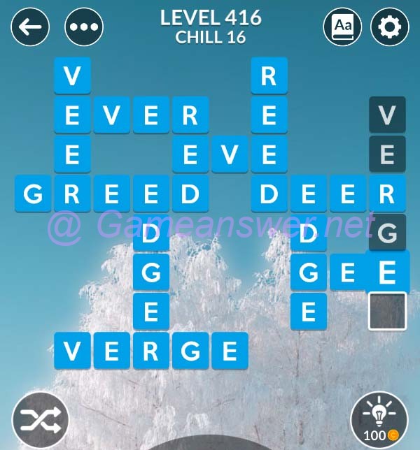 wordscapes puzzle 416