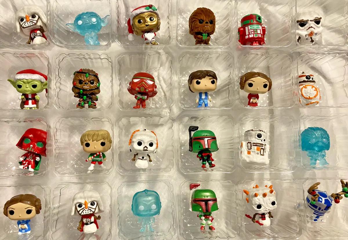 star wars funko pop advent calendar