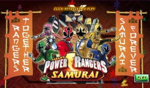 play free power rangers samurai games