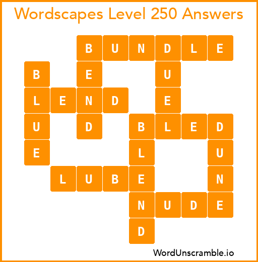 wordscapes puzzle 250