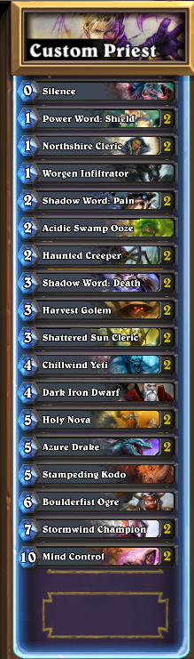 cheap priest deck