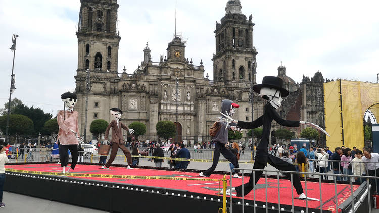 ofrenda del zocalo 2018