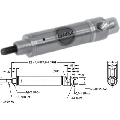 bimba air cylinders