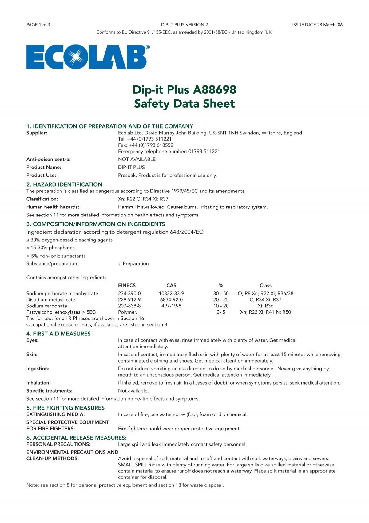 plasti dip safety data sheet