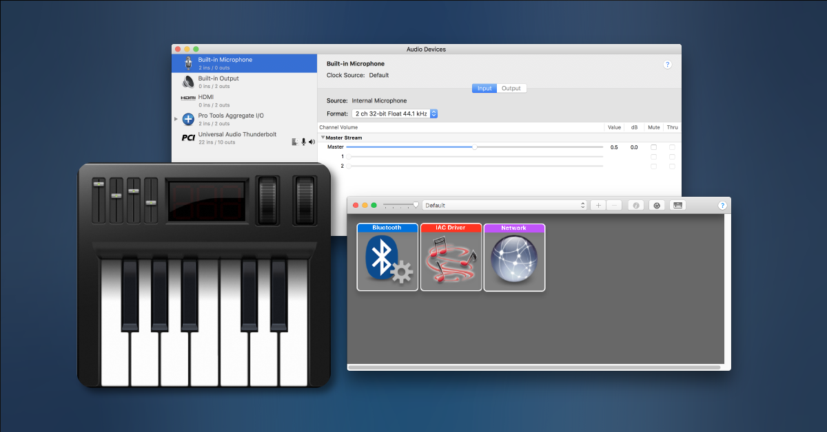 audio midi setup