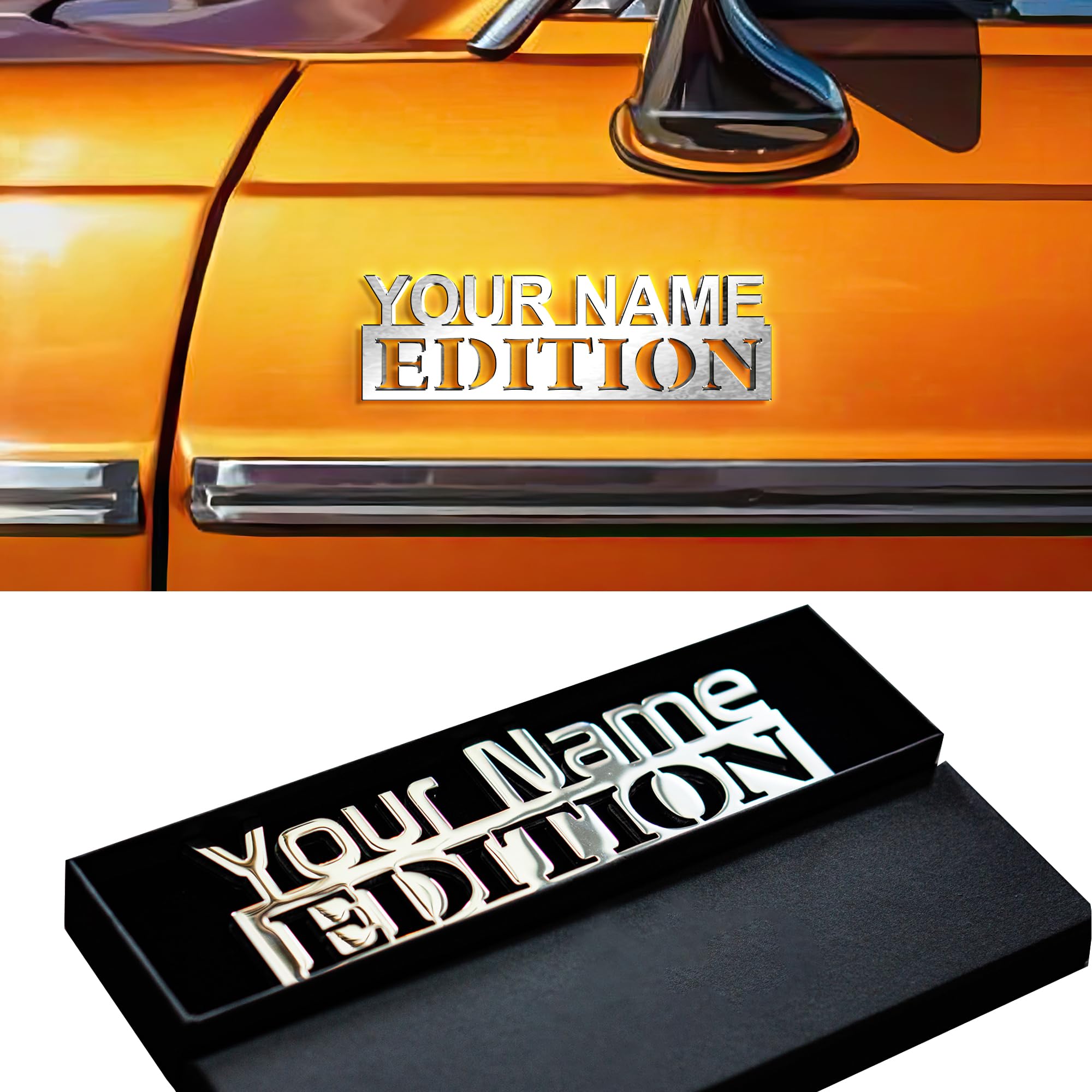 3d name stickers for car