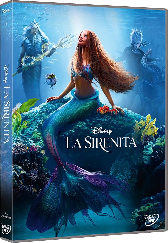 little mermaid movie dvd