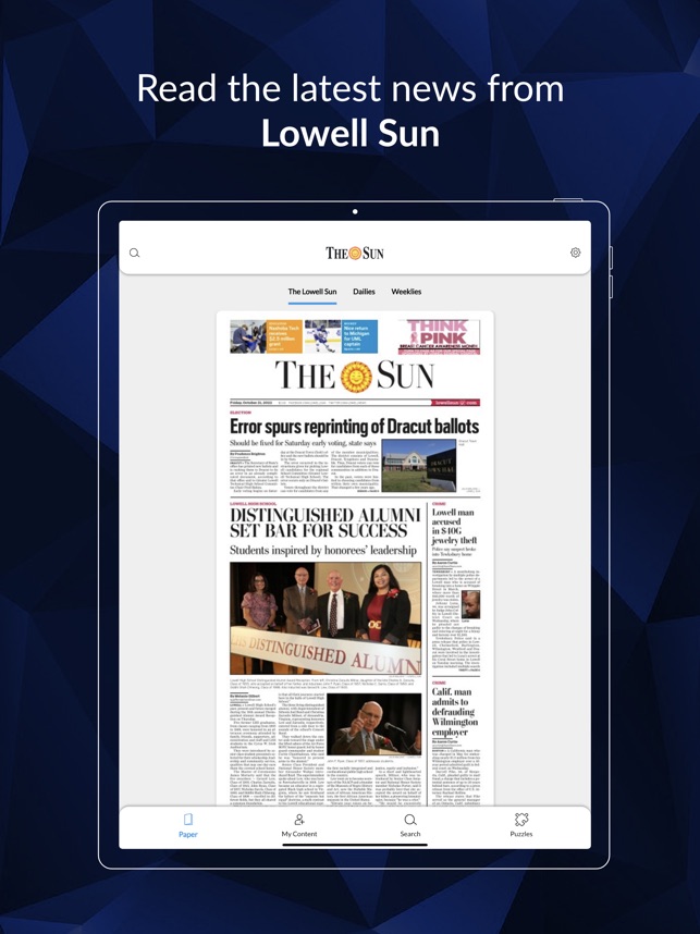 lowell sun e edition