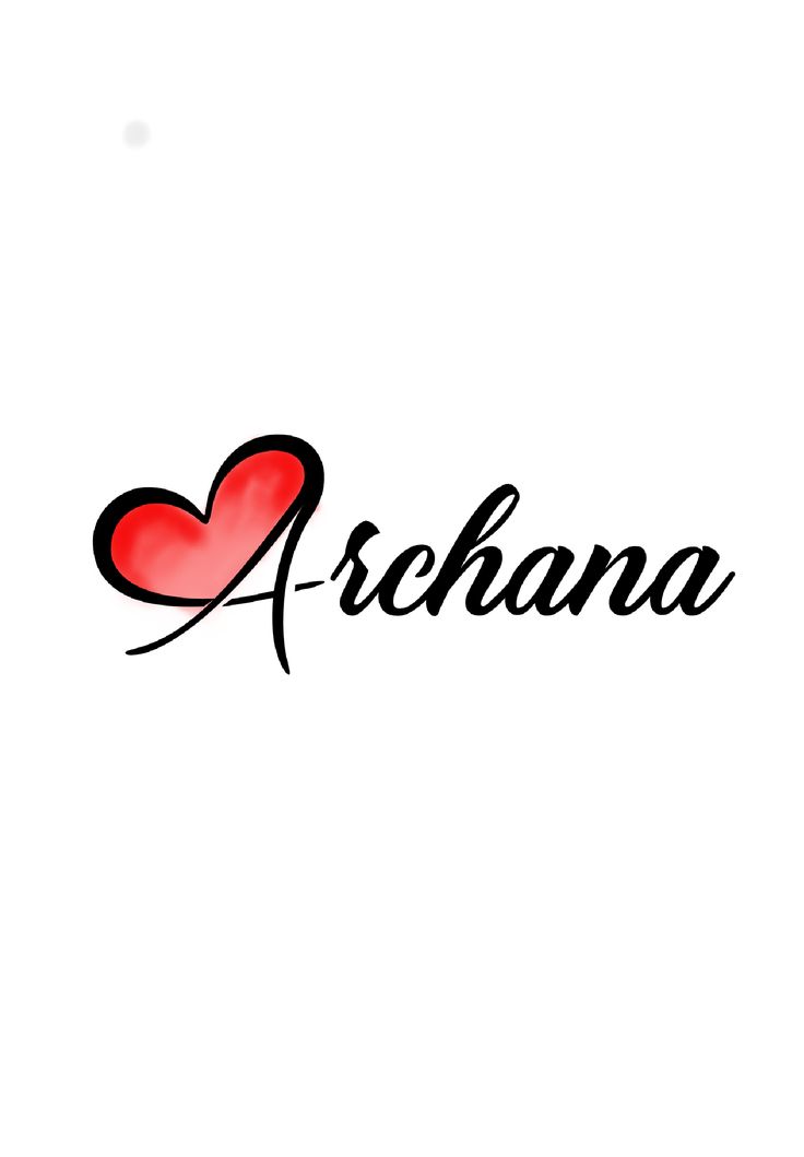 archana name tattoo designs