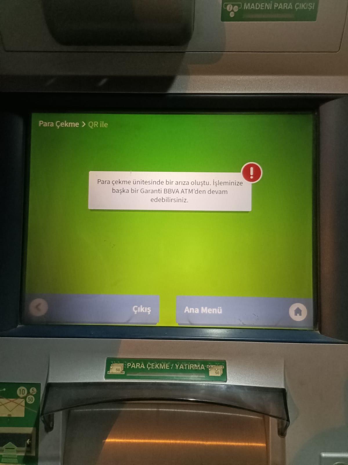 garanti atm para yatırma limiti 2023