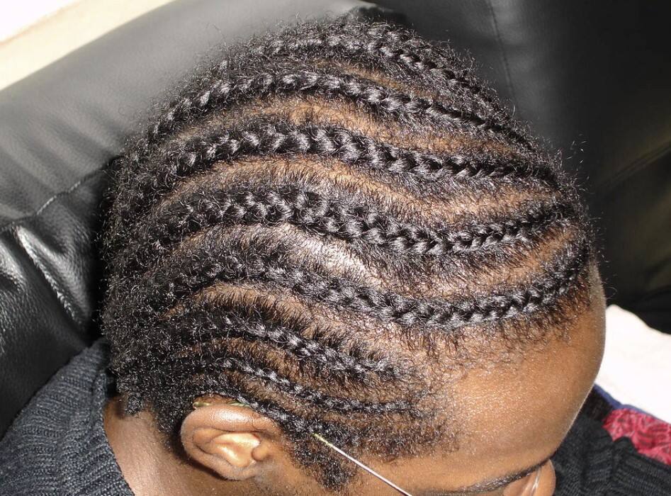 natural hair cornrows