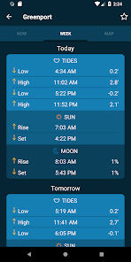 high tide and low tide today