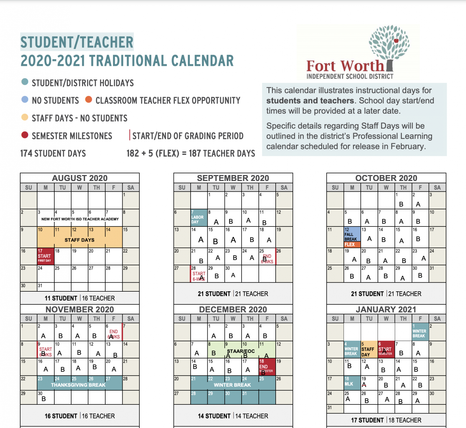 cfisd calender