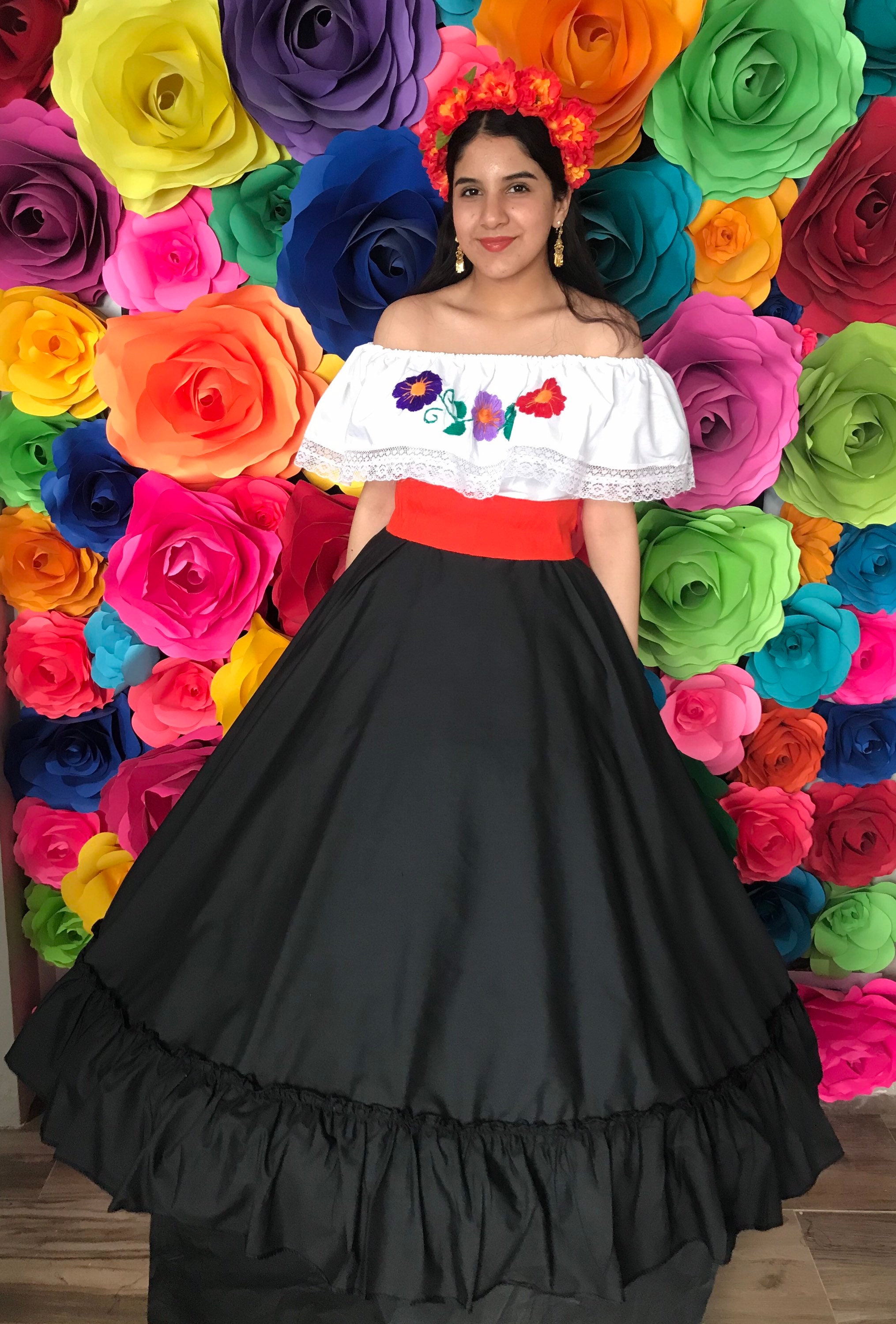 mexican theme dress