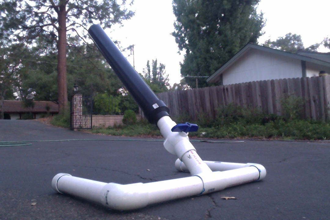 tennis ball cannon pvc