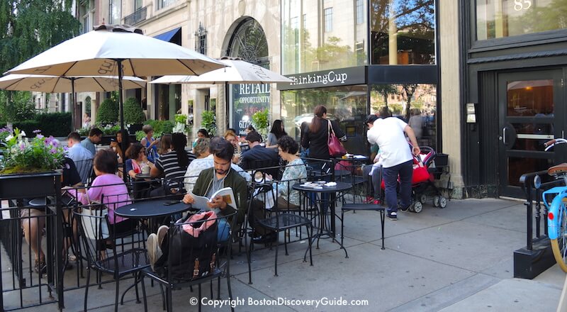 coffee shops with outdoor seating