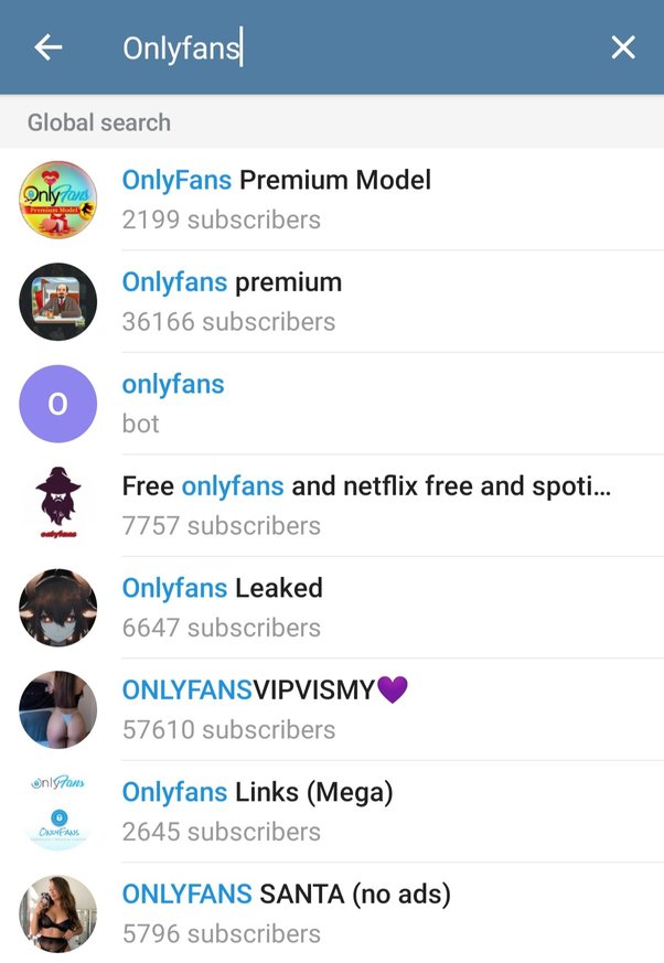 leaked onlyfans telegram