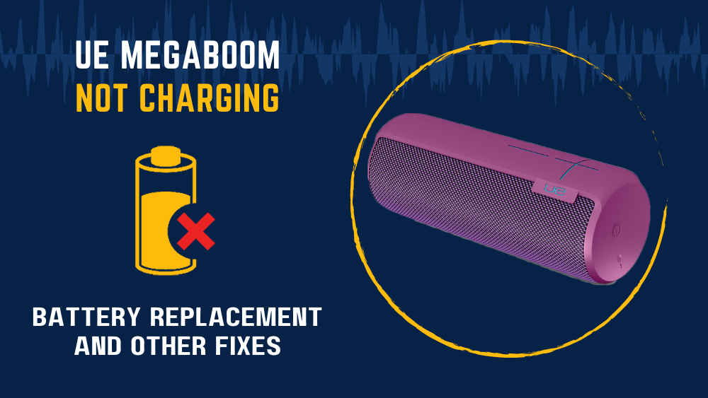 megaboom 3 won t charge