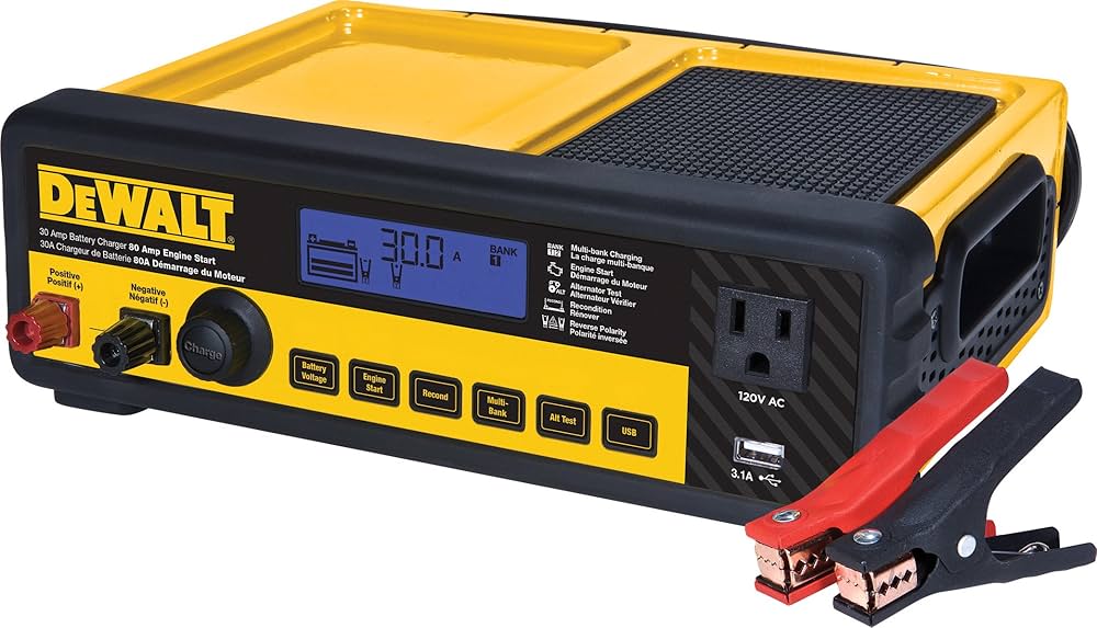 dewalt 30 amp charger