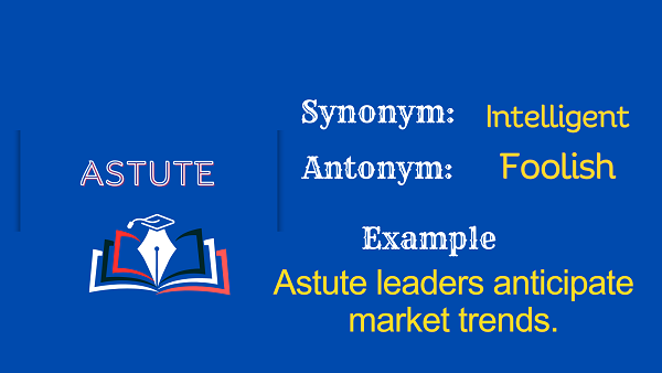 astute synonyms