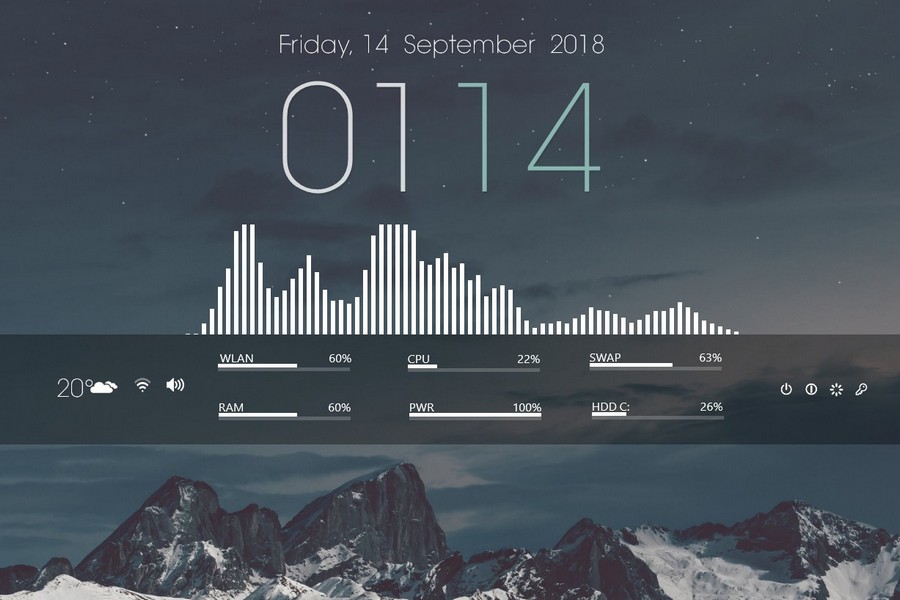 rainmeter skins