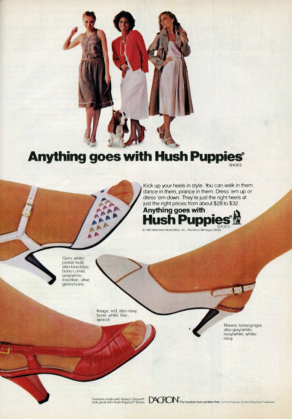 80s ladies shoes