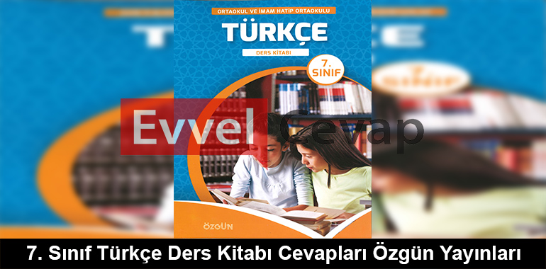 7 sınıf türkçe ders kitabı